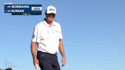 Jason Kokrak makes birdie on No. 15 at WGC-Dell Match Play