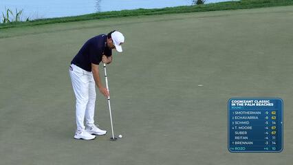 Marcelo Rozo makes 15-foot birdie putt on No. 11 at Cognizant Classic