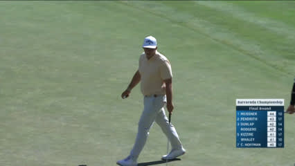 Marcus Armitage makes birdie at Barracuda