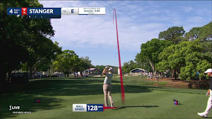 Jimmy Stanger uses nice tee shot to set up birdie at Valspar