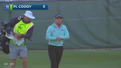 Pierceson Coody hits 131-yard approach to 6 feet, makes birdie on No. 10