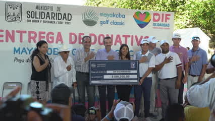 PGA TOUR players make a charitable impact at Mayakoba