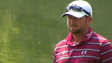 Steve Wheatcroft pars No. 14 at Quicken Loans