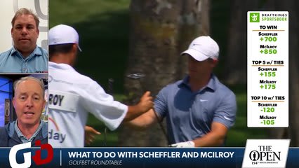 DraftKings odds: Best markets for betting Scheffler, McIlroy at The Open