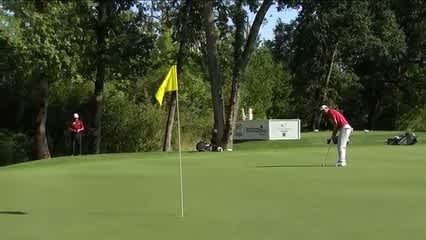 Ryan Ruffels’ lengthy birdie putt at the WinCo Foods
