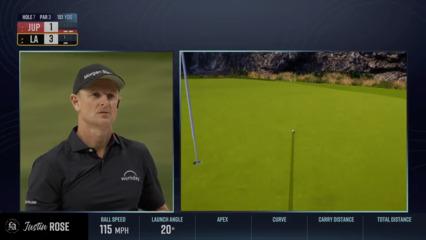 Justin Rose dials it in, Max Homa responds at TGL