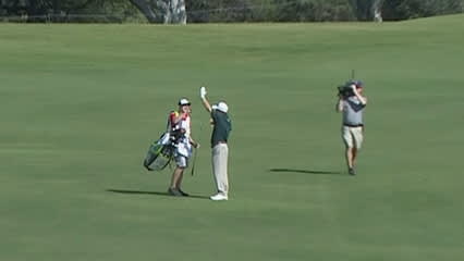 Jeff Sluman’s hole-out eagle at Mitsubishi Electric Championship