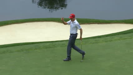 Kyle Reifers' more than average par save at the Memorial