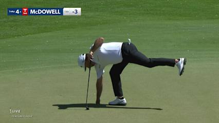 Graeme McDowell's 20-foot birdie putt at Mexico Open