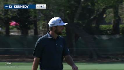 Blake Kennedy nearly aces No. 13 to set up birdie at Valspar