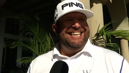 Jason Gore interview after Round 2 of The RSM Classic