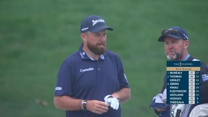 Shane Lowry hits 133-yard approach from bunker to 5 feet, sets up birdie on No. 4 at THE PLAYERS