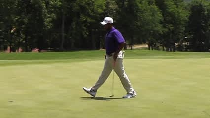 Harold Varner III surges into the lead at the Rex Hospital Open