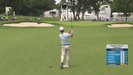 Brian Harman's 112-yard approach sets up birdie on No. 11 at Charles Schwab