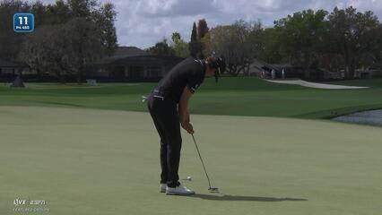 Nico Echavarria hits 154-yard approach to 5 feet, sets up birdie on No. 11 at Arnold Palmer