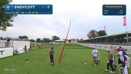 Harrison Endycott nearly aces No. 15 at Rocket Classic