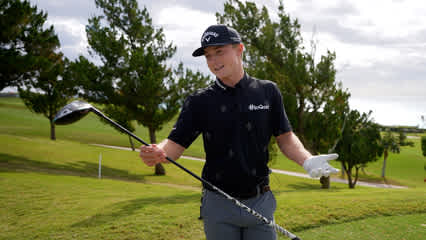 On the range with Blades Brown at Butterfield Bermuda