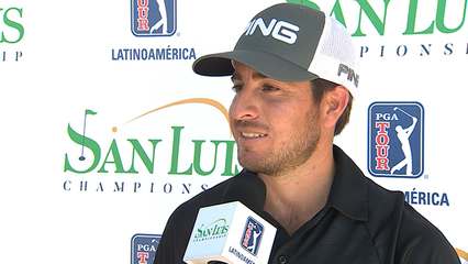 Entrevista con Armando Favela tras la Ronda 2 del San Luis Championship