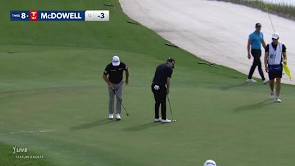 Graeme McDowell's 15-footer from the fringe to birdie at RBC Heritage