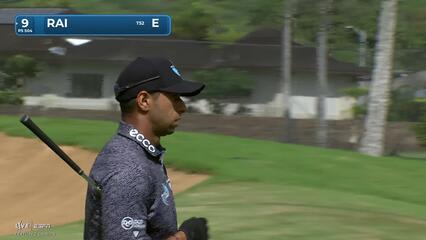 Aaron Rai hits 213-yard approach to 29 feet, sets up birdie on No. 9 at Sony Open