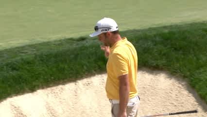 Andy Sullivan’s bunker blast leads to birdie at the Memorial