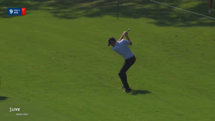 Troy Merritt uses bounce and release on approach and leads to birdie at Wyndham