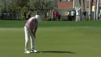 John Cook makes short birdie putt at Galleri Classic