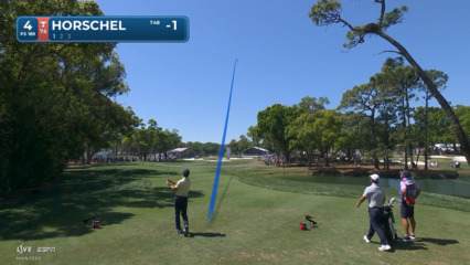 Billy Horschel sends tee shot to 5 feet, sets up birdie on No. 4 at Valspar