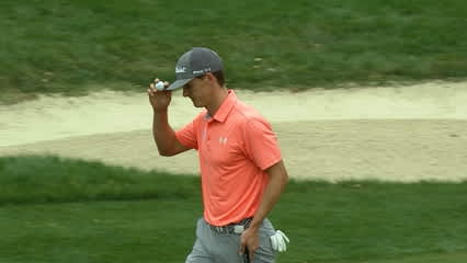 Blayne Barber's 176-yard tee shot yields birdie putt at Valspar