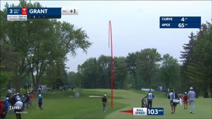 Brent Grant dials in approach to yield birdie at RBC Canadian
