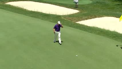 Watson pars No. 14 in Round 3 of The Greenbrier Classic