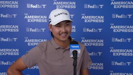 Min Woo Lee’s interview after Round 1 of The American Express 