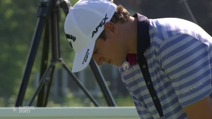 Adrien Dumont de Chassart makes birdie on No. 17 at NV5 Invitational