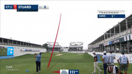 Brian Stuard sticks tee shot to set up birdie at AT&T Byron Nelson