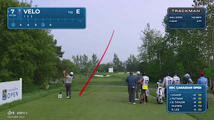 Kevin Velo makes birdie on No. 7 at RBC Canadian