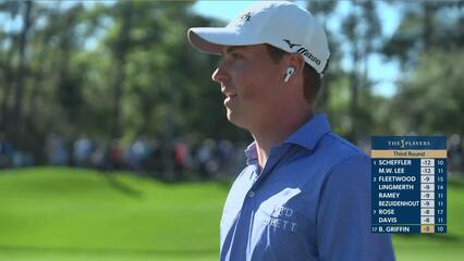 Ben Griffin mic'd up live while playing at TPC Sawgrass