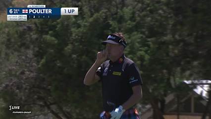 Ian Poulter makes birdie on No. 6 at WGC-Dell Match Play
