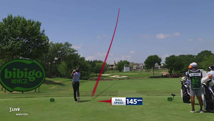 S.H. Kim takes aggressive line to set up birdie at CJ CUP Byron Nelson