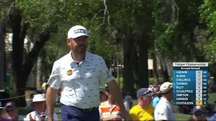 Louis Oosthuizen makes birdie on No. 6 at Valspar