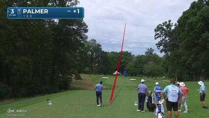 Ryan Palmer makes birdie on No. 3 at Wyndham
