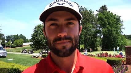 Adam Hadwin interview after Round 1 of the Rex Hospital Open