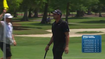 Ewart/Casey makes birdie on No. 5 at Zurich Classic