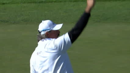 Carlos Franco's winning putt at Shaw Charity Classic