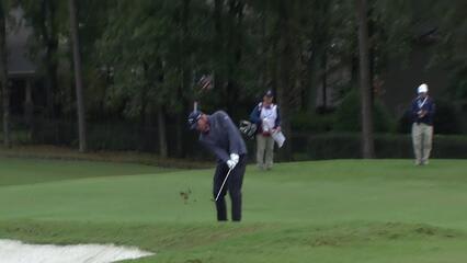 Tommy Gainey makes birdie on No. 4 at Simmons Bank Championship