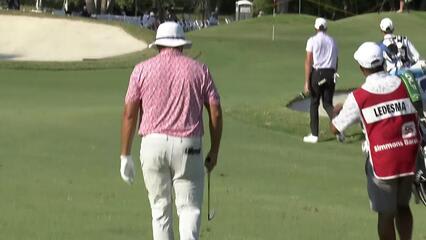 Nelson Ledesma makes birdie on No. 17 at Simmons Bank Open