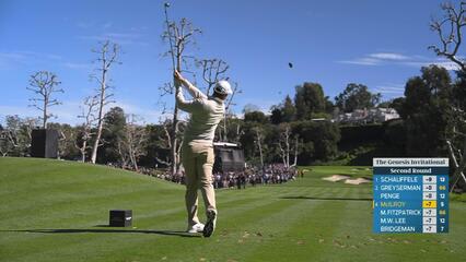 Rory McIlroy hits 186-yard tee shot to 7 feet, sets up birdie at The Genesis