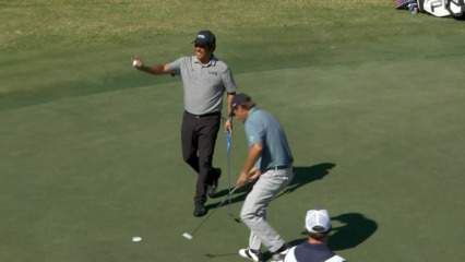 Notah Begay III makes short birdie putt at SAS Champ