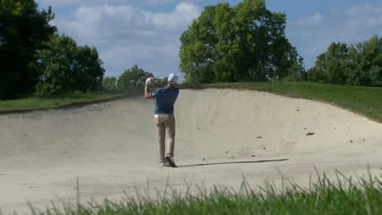 Jack Maguire's bunker play sets up birdie at Nationwide Children's