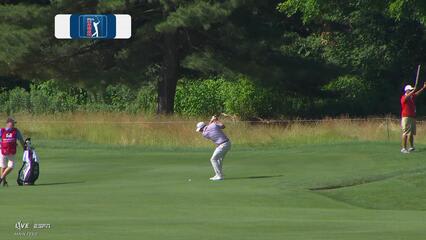 Tom Hoge's 197-yard approach sets up birdie on No. 4 at Travelers
