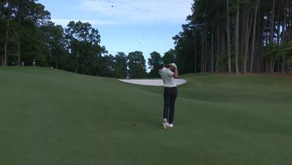 Matt McCarty reaches in two to set up birdie at BMW Charity Pro-Am